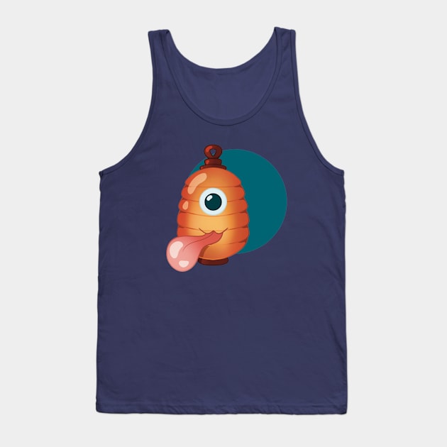 Lantern Yokai Tank Top by smalart